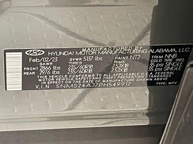 used 2023 Hyundai Santa Fe car, priced at $21,276