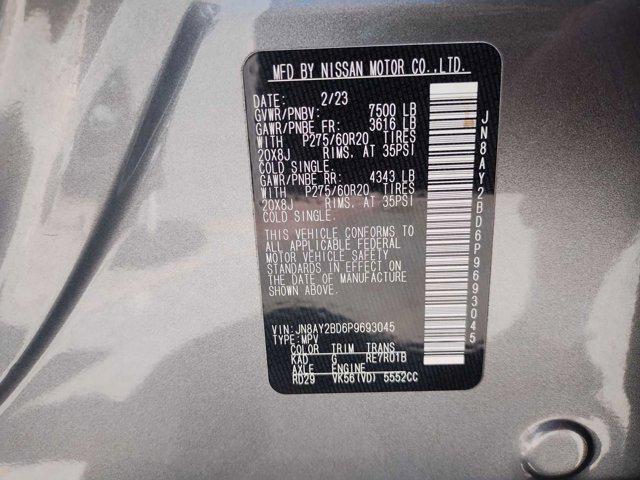used 2023 Nissan Armada car, priced at $34,253