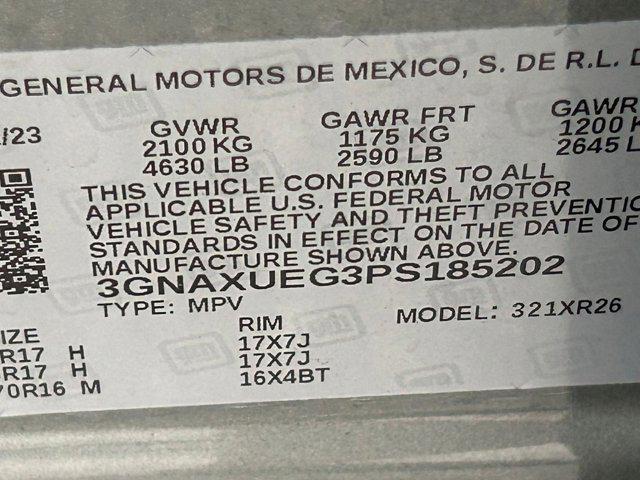 used 2023 Chevrolet Equinox car, priced at $17,223