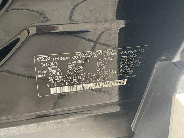 used 2020 Hyundai Santa Fe car, priced at $15,936