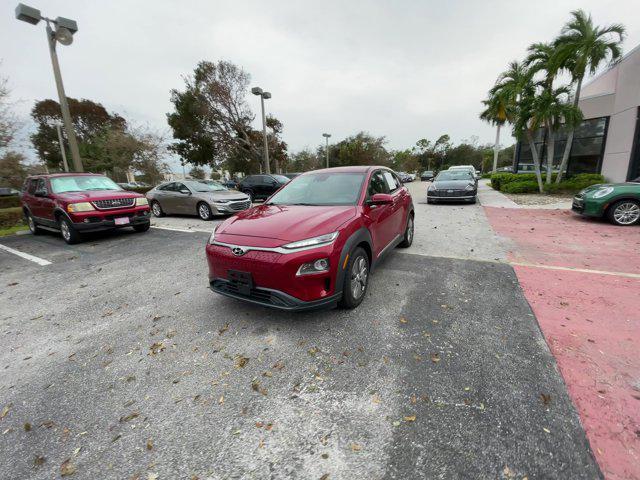 used 2021 Hyundai Kona EV car, priced at $12,575