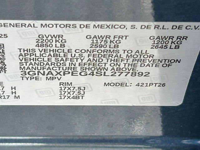 used 2025 Chevrolet Equinox car, priced at $28,434
