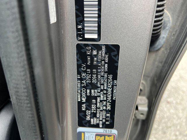 used 2022 Kia Forte car, priced at $14,433