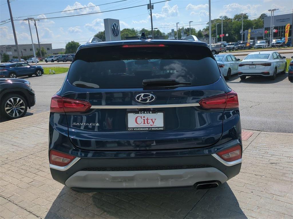 used 2019 Hyundai Santa Fe car, priced at $15,250