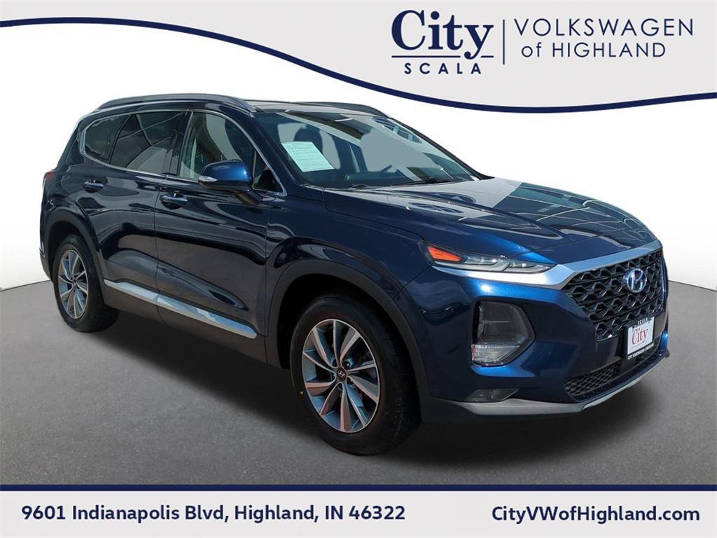 used 2019 Hyundai Santa Fe car, priced at $15,500