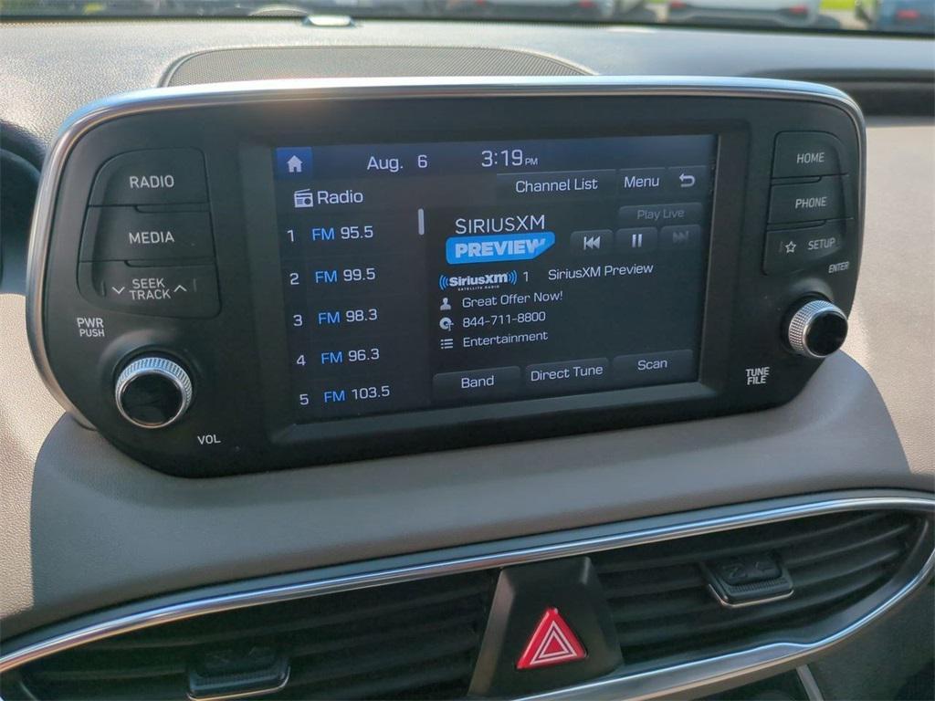 used 2019 Hyundai Santa Fe car, priced at $15,250
