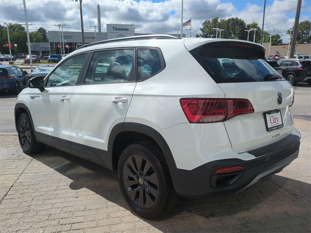 used 2023 Volkswagen Taos car, priced at $18,500