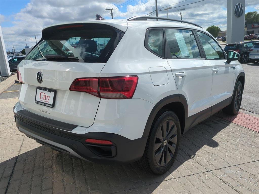 used 2023 Volkswagen Taos car, priced at $18,500