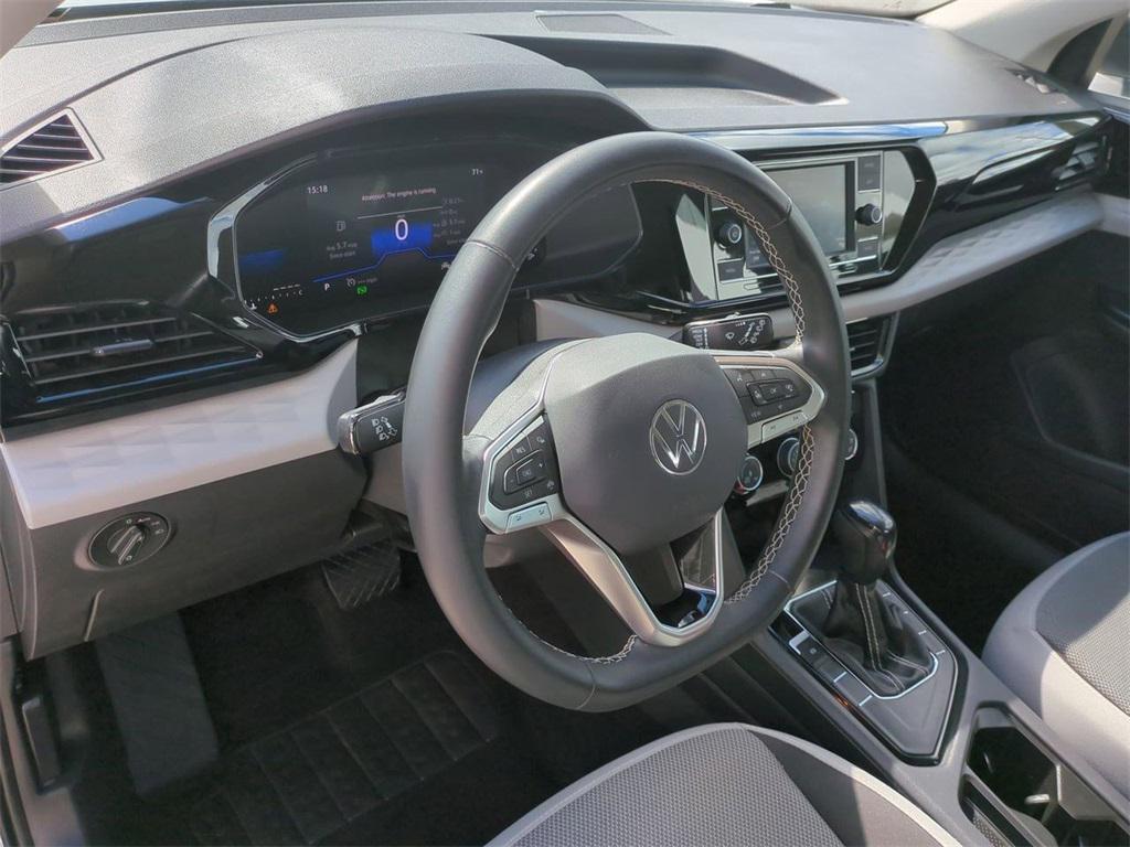 used 2023 Volkswagen Taos car, priced at $18,500