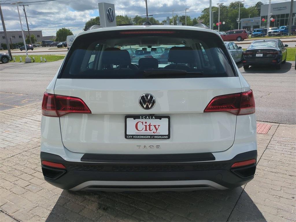 used 2023 Volkswagen Taos car, priced at $18,500