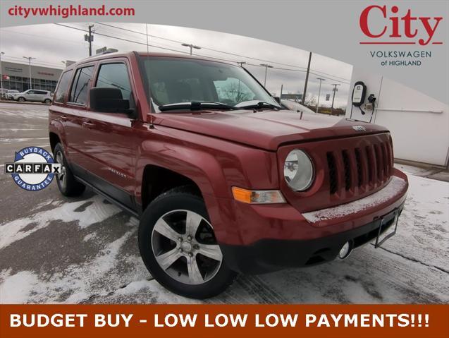 used 2017 Jeep Patriot car, priced at $10,634