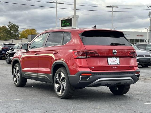 new 2024 Volkswagen Taos car, priced at $29,542