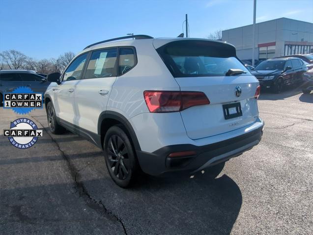 used 2022 Volkswagen Taos car, priced at $19,551