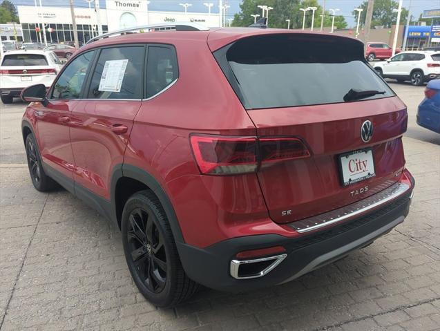 used 2022 Volkswagen Taos car, priced at $24,750