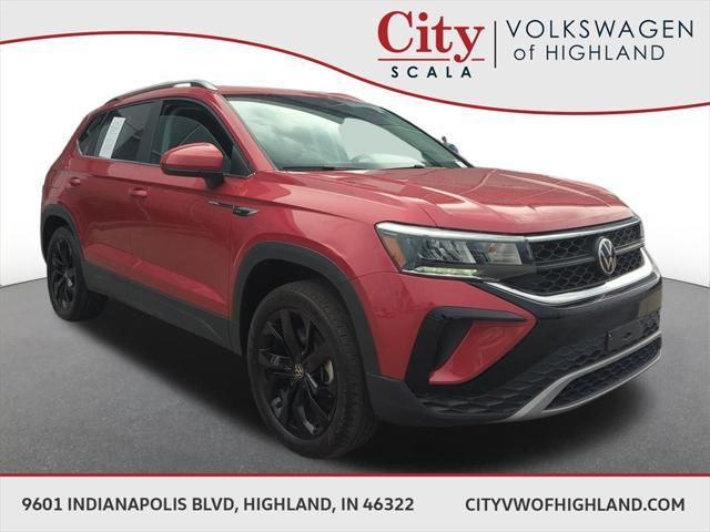 used 2022 Volkswagen Taos car, priced at $24,750