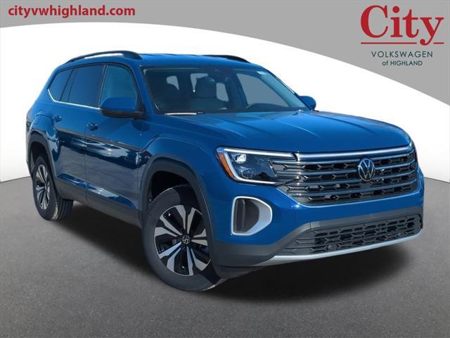 new 2025 Volkswagen Atlas car, priced at $40,535