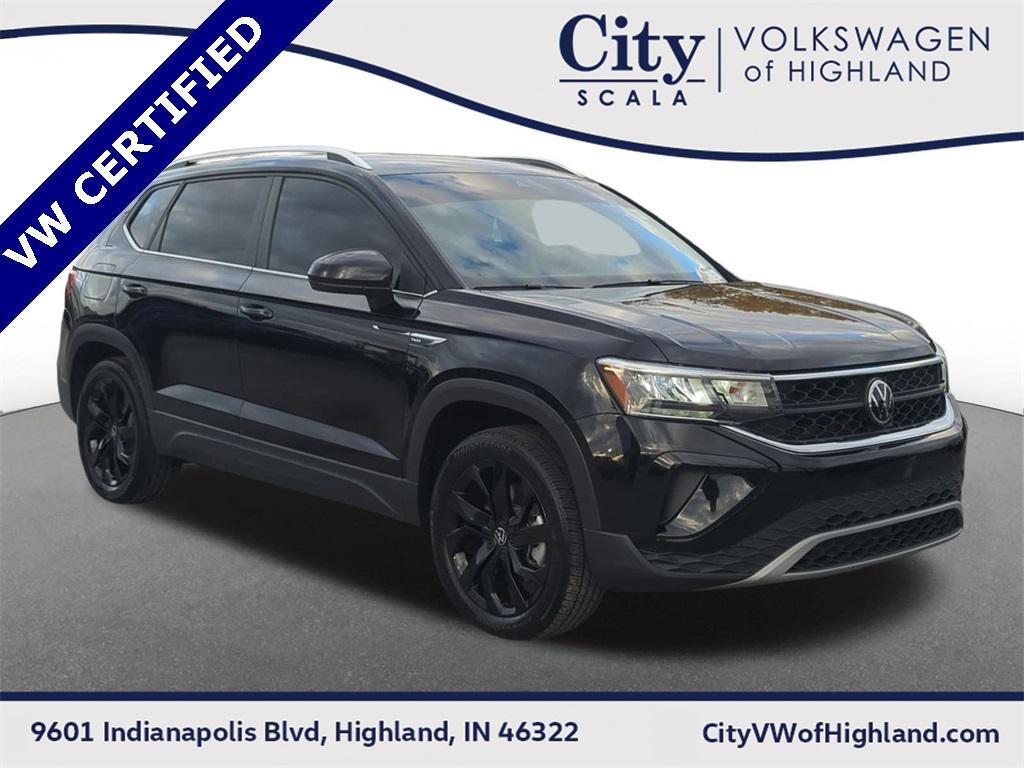 used 2023 Volkswagen Taos car, priced at $20,490
