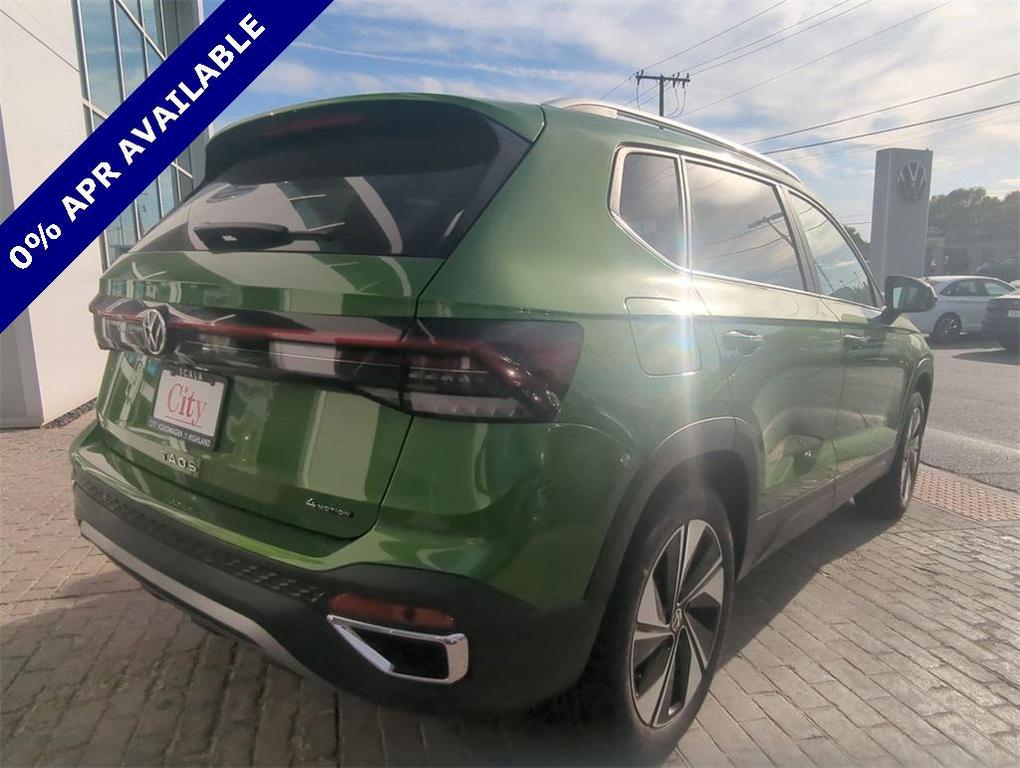 new 2025 Volkswagen Taos car, priced at $29,390