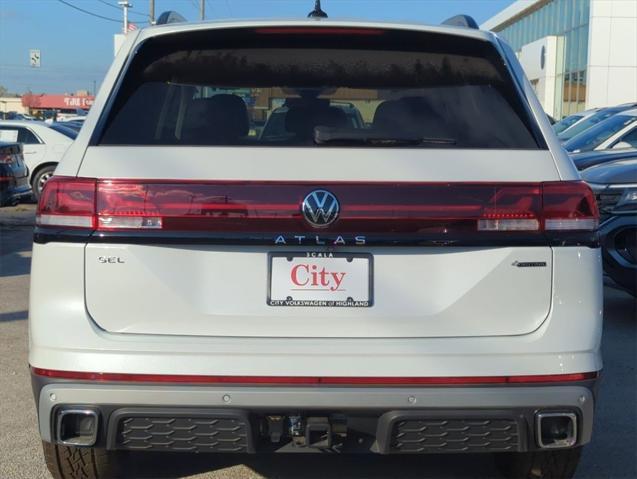 new 2024 Volkswagen Atlas car, priced at $46,722