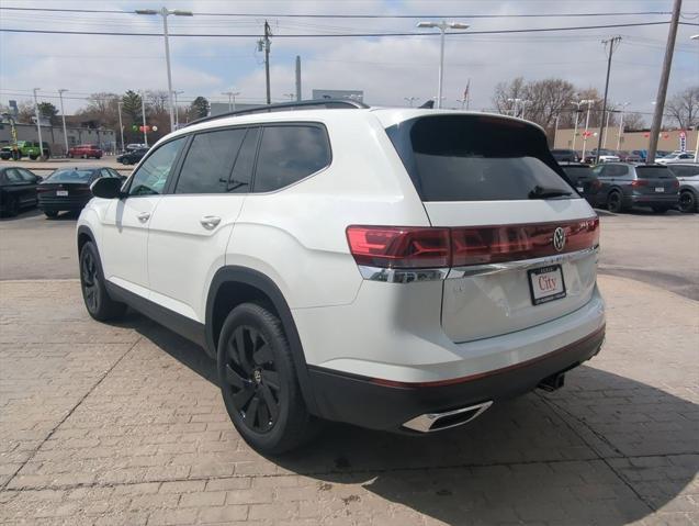 new 2025 Volkswagen Atlas car, priced at $44,573