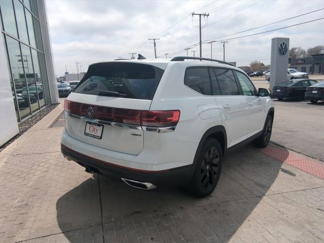 new 2025 Volkswagen Atlas car, priced at $44,573