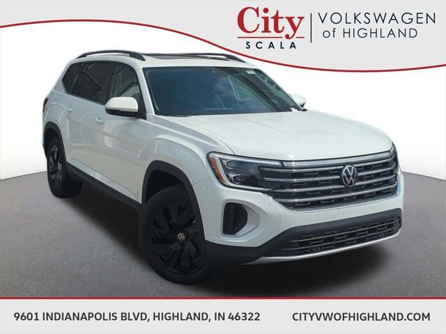 new 2025 Volkswagen Atlas car, priced at $44,573
