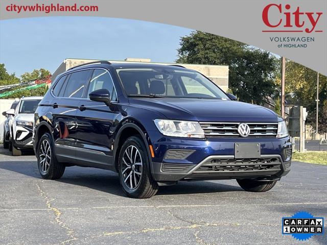 used 2021 Volkswagen Tiguan car, priced at $21,190