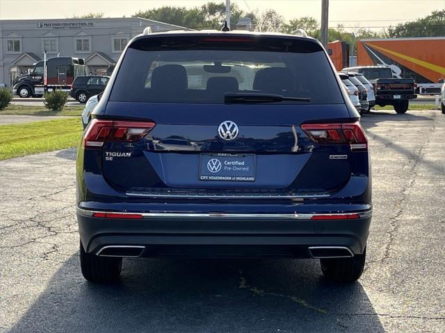 used 2021 Volkswagen Tiguan car, priced at $21,190