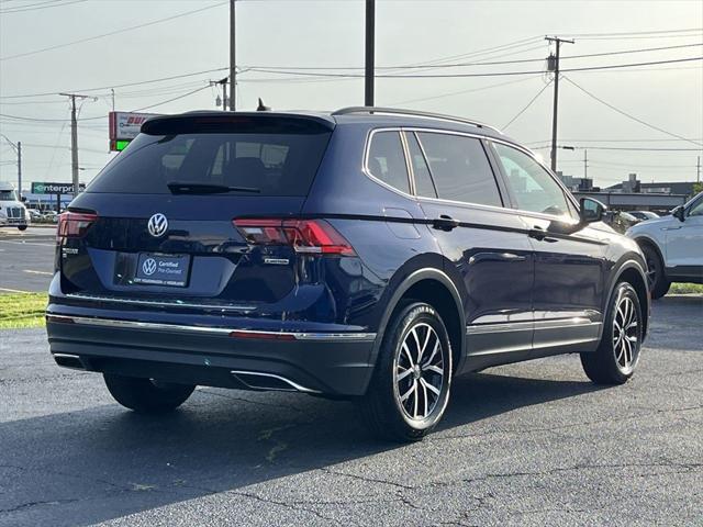 used 2021 Volkswagen Tiguan car, priced at $21,190