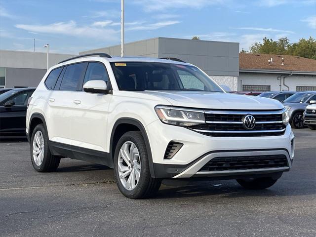 used 2021 Volkswagen Atlas car, priced at $27,990