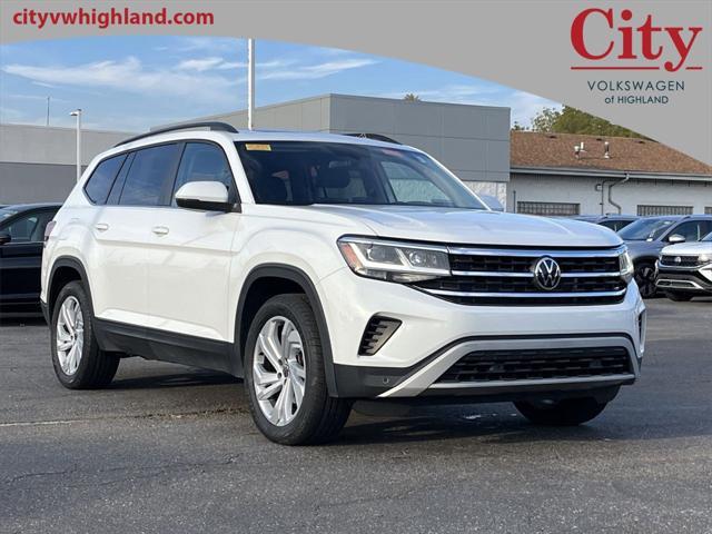 used 2021 Volkswagen Atlas car, priced at $27,990