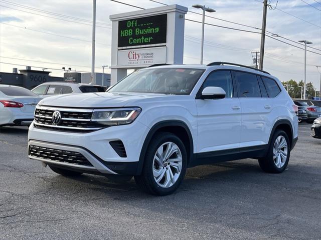 used 2021 Volkswagen Atlas car, priced at $27,990