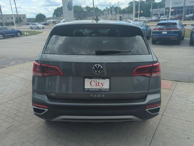 used 2024 Volkswagen Taos car, priced at $22,000