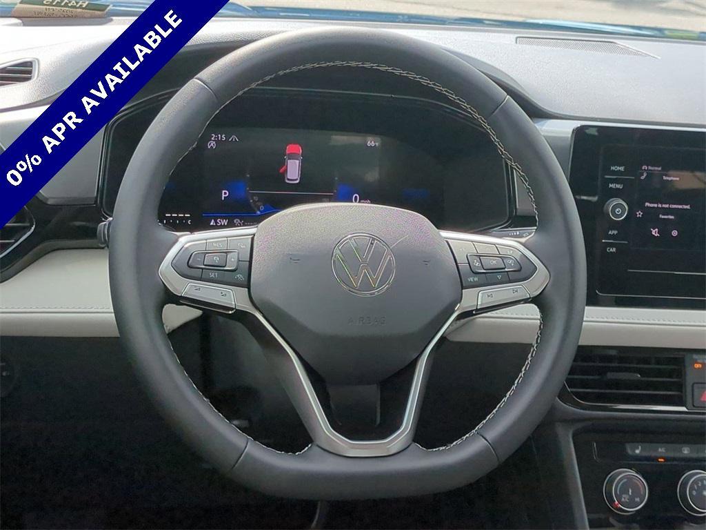 new 2025 Volkswagen Taos car, priced at $26,290