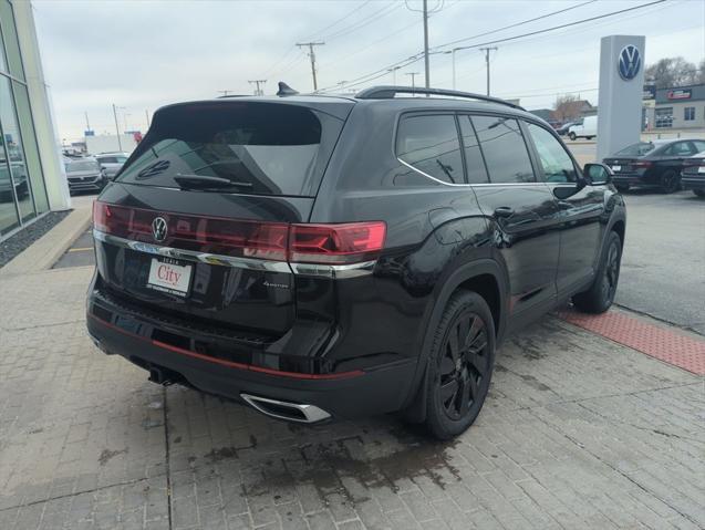 new 2025 Volkswagen Atlas car, priced at $44,180