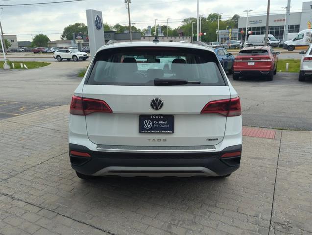 used 2022 Volkswagen Taos car, priced at $20,750