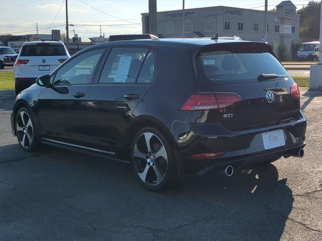 used 2018 Volkswagen Golf GTI car, priced at $20,690