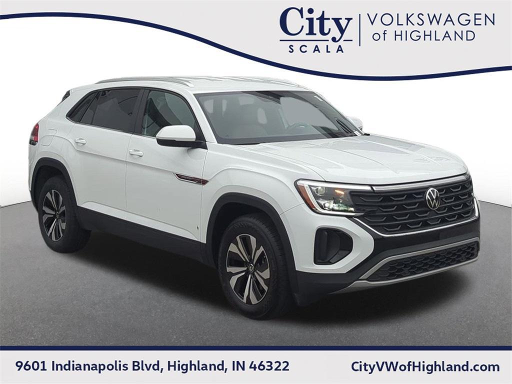 used 2024 Volkswagen Atlas Cross Sport car, priced at $29,490