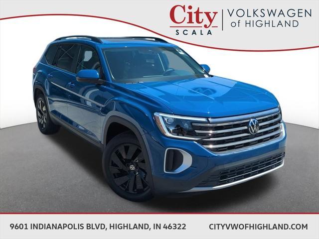 new 2025 Volkswagen Atlas car, priced at $45,246