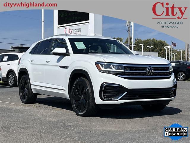 used 2022 Volkswagen Atlas Cross Sport car, priced at $34,290