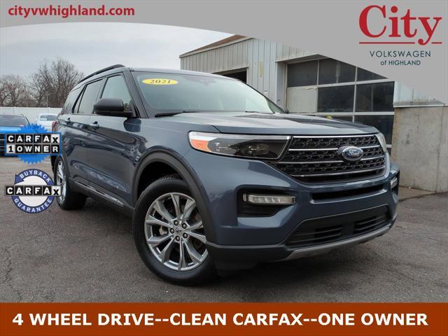 used 2021 Ford Explorer car, priced at $26,864