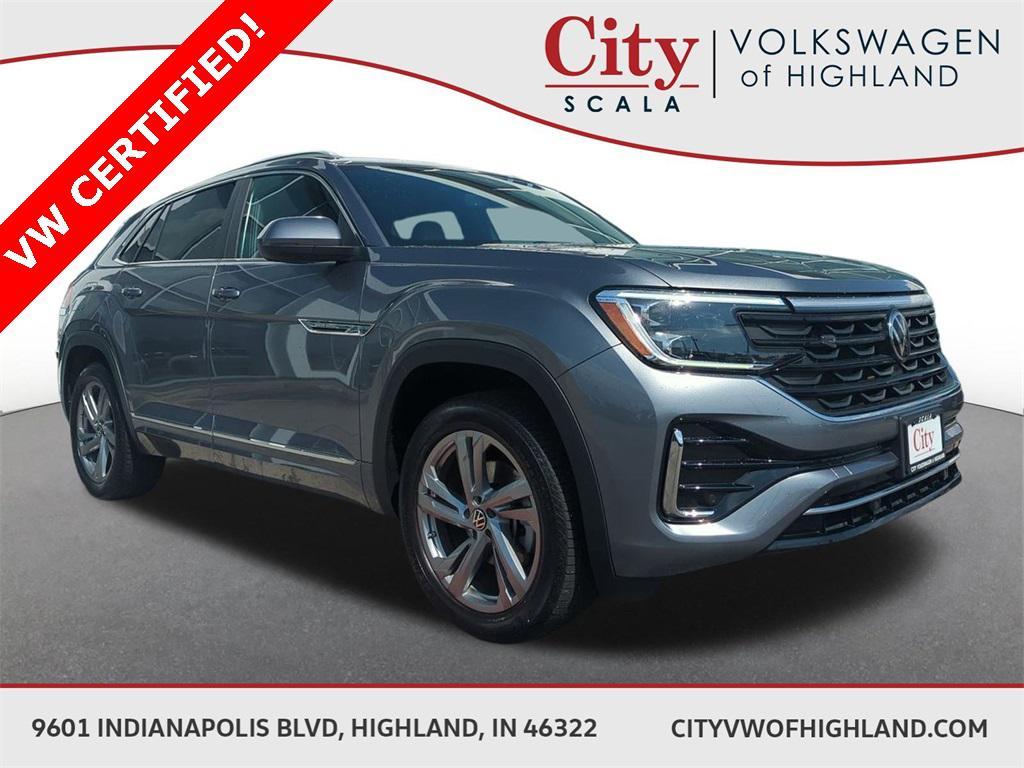 used 2024 Volkswagen Atlas Cross Sport car, priced at $35,000