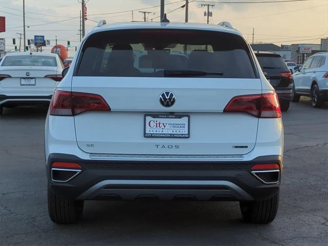 new 2024 Volkswagen Taos car, priced at $29,650