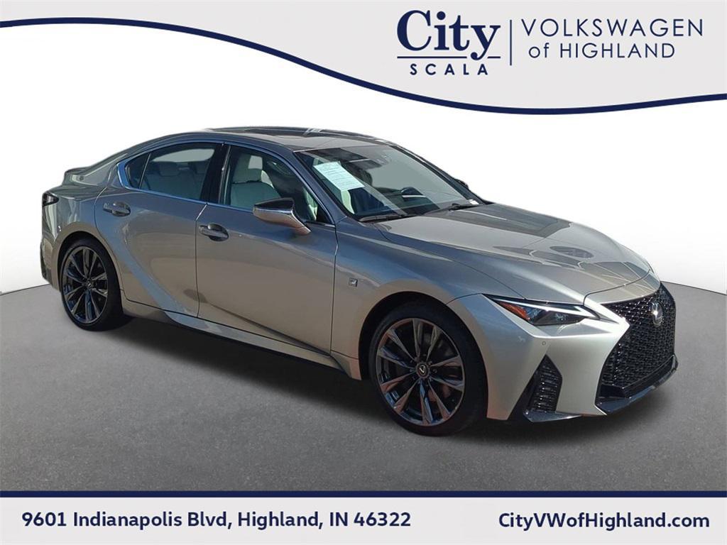 used 2023 Lexus IS 350 car, priced at $44,500