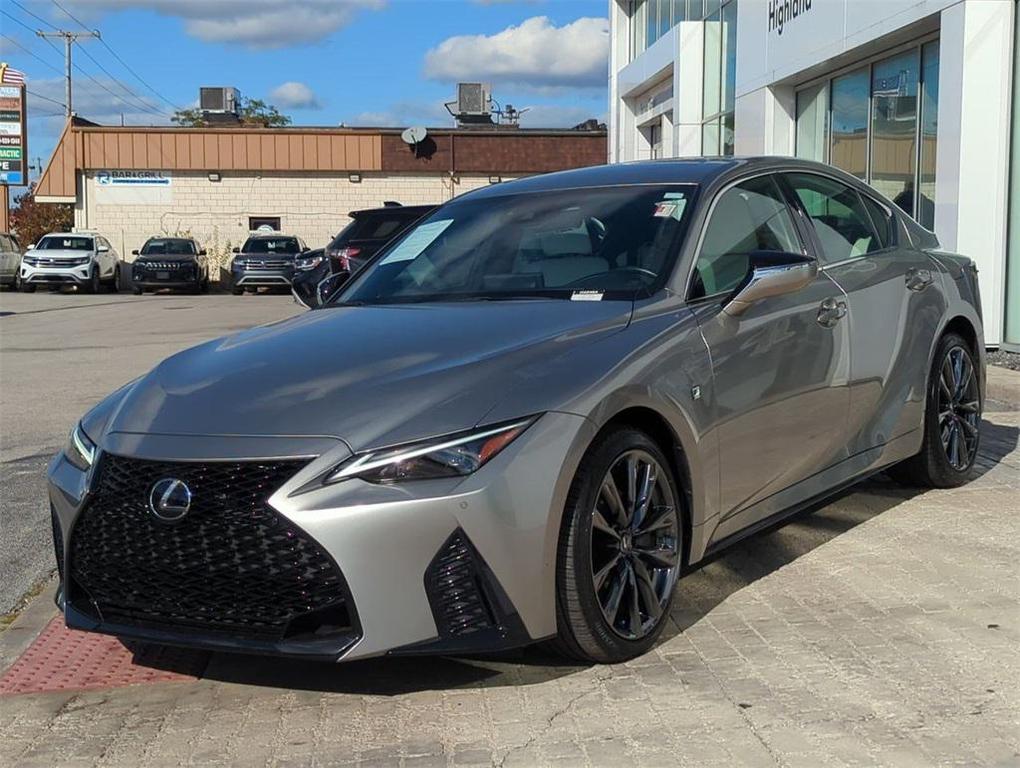 used 2023 Lexus IS 350 car, priced at $44,500