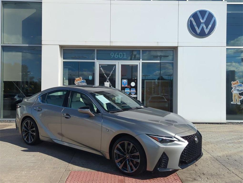 used 2023 Lexus IS 350 car, priced at $44,500