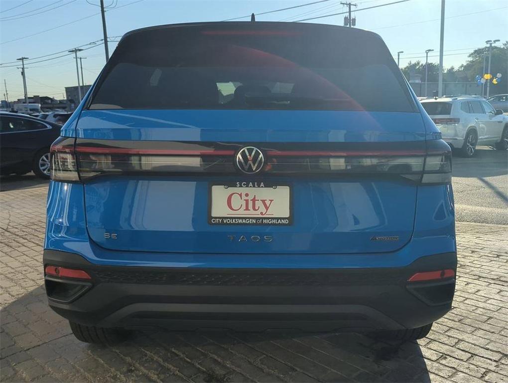 new 2025 Volkswagen Taos car, priced at $30,553