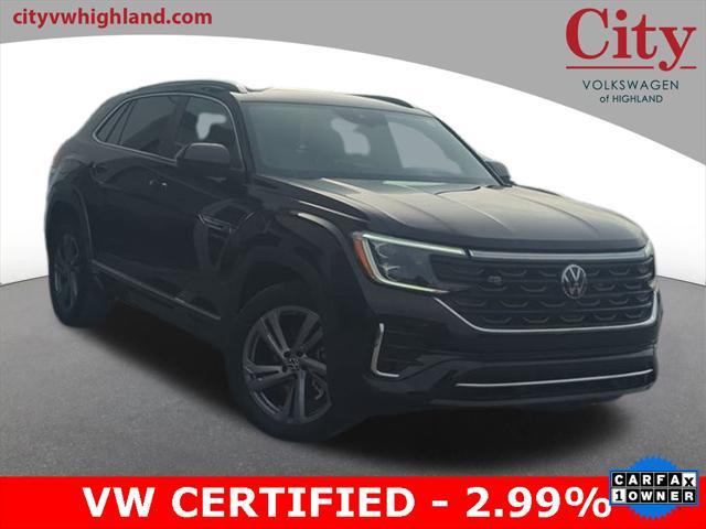 used 2024 Volkswagen Atlas Cross Sport car, priced at $38,290