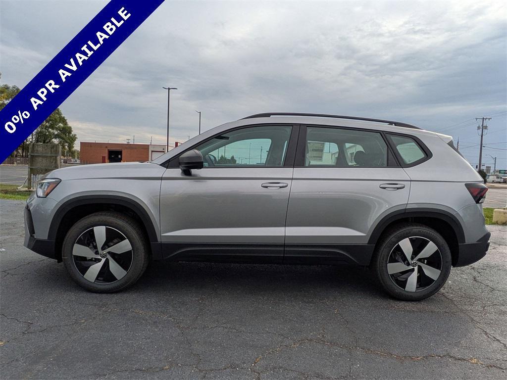 new 2025 Volkswagen Taos car, priced at $26,300