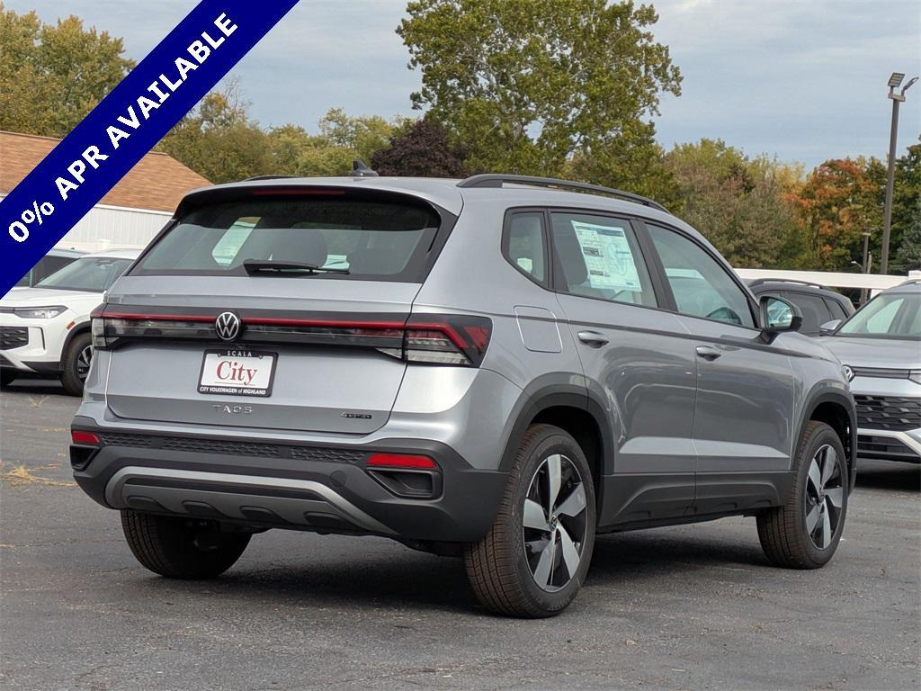 new 2025 Volkswagen Taos car, priced at $26,300